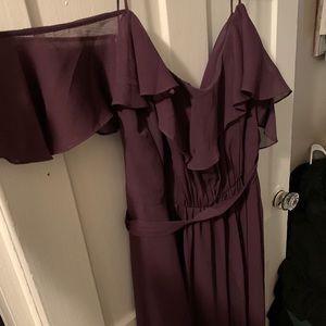 Plus size bridesmaid dress